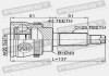 Шрус зовнішній 20x49x25 FEBEST 0710RM413A43 (фото 2)