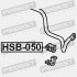 Втулка переднього стабілізатора d27.2 FEBEST HSB050 (фото 2)