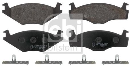 Комплект гальмівних колодок FEBI BILSTEIN 16076