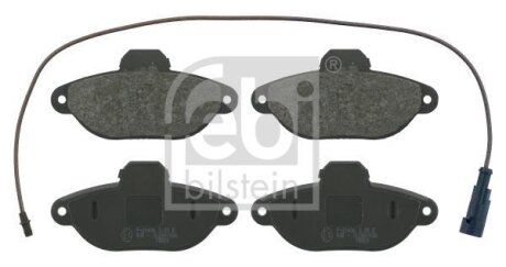 Комплект гальмівних колодок FEBI BILSTEIN 16084