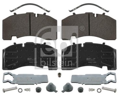 КМП гальмівних колодок FEBI BILSTEIN 16608