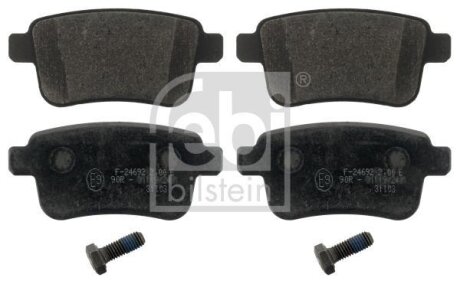 Комплект гальмівних колодок FEBI BILSTEIN 16897