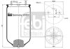 Пневморесора підвіски FEBI BILSTEIN 20422 (фото 1)