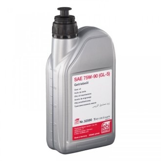 Масло трансмиссионное SAE 75W-90 1L FEBI BILSTEIN 32590