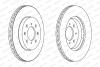 Тормозной диск FERODO DDF1610C (фото 2)