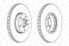 Тормозной диск FERODO DDF1714C1 (фото 1)