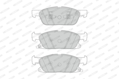 Тормозные колодки дисковые FERODO FDB4930