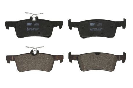 Комплект гальмівних колодок FERODO FDB5185