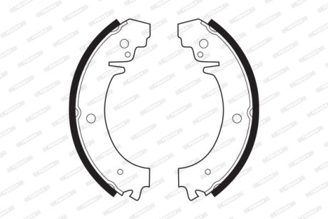 Колодки тормозные барабанные FERODO FSB59