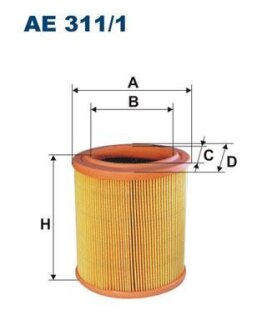 Фільтр повітряний FILTRON AE3111
