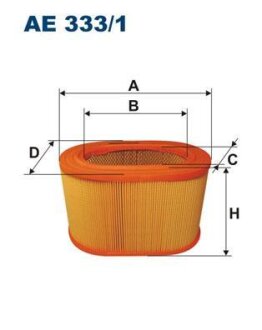 Фільтр повітряний FILTRON AE3331
