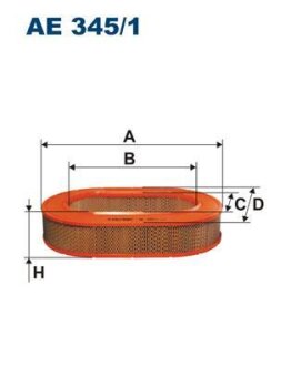 Фільтр повітряний FILTRON AE3451
