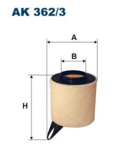 Фільтр повітряний FILTRON AK3623