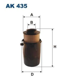 Фільтр повітряний FILTRON AK435
