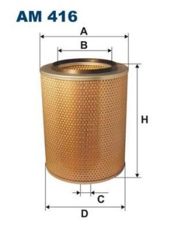 Фільтр повітряний FILTRON AM416