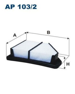 Фільтр повітряний FILTRON AP1032