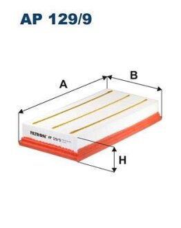 Фільтр повітряний FILTRON AP1299