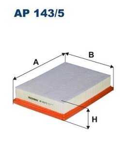Фільтр повітряний FILTRON AP1435
