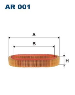 Фільтр повітряний FILTRON AR001