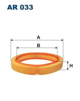 Фільтр повітряний FILTRON AR033