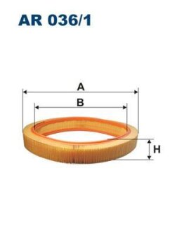 Фільтр повітряний FILTRON AR0361
