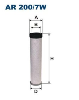Фільтр повітряний FILTRON AR2007W