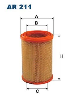 Фільтр повітряний FILTRON AR211