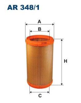Фільтр повітряний FILTRON AR3481