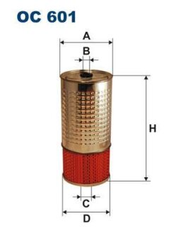 Фільтр масляний FILTRON OC601