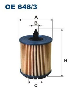Фільтр масляний FILTRON OE6483