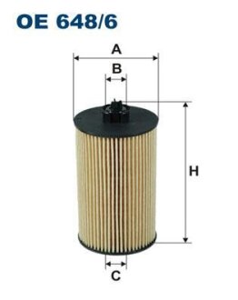 Фільтр масляний FILTRON OE6486