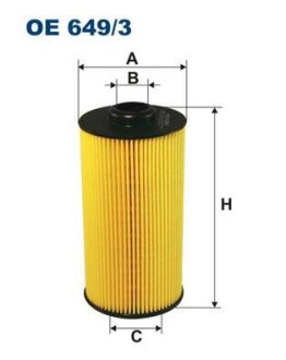 Фільтр масляний FILTRON OE6493