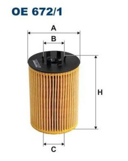 Фільтр масляний FILTRON OE6721