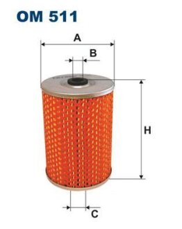 Фільтр масляний FILTRON OM511