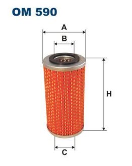 Фільтр масляний FILTRON OM590