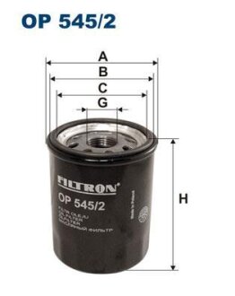 Фільтр масляний FILTRON OP5452