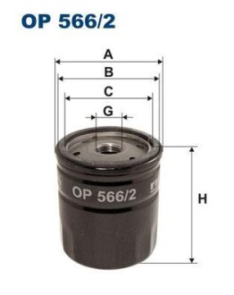 Фільтр масляний FILTRON OP5662