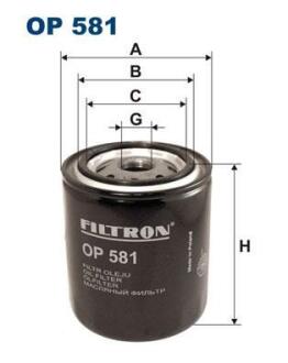 Фільтр FILTRON OP581