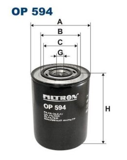 Фільтр масляний FILTRON OP594