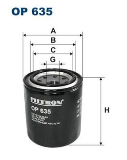 Оливний фільтр FILTRON OP635