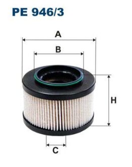 Фільтр паливний FILTRON PE9463
