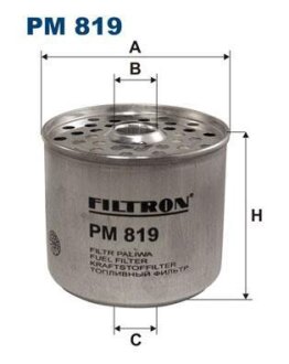 Фільтр паливний FILTRON PM819