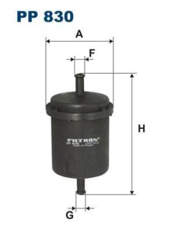 Фільтр паливний FILTRON PP830