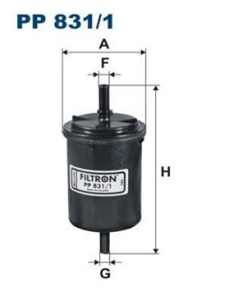 Фільтр паливний FILTRON PP8311