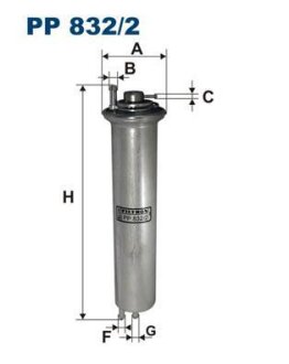 Фільтр паливний FILTRON PP8322