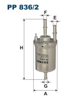 Фільтр паливний FILTRON PP8362
