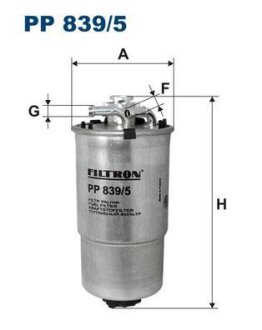 Фільтр паливний FILTRON PP8395