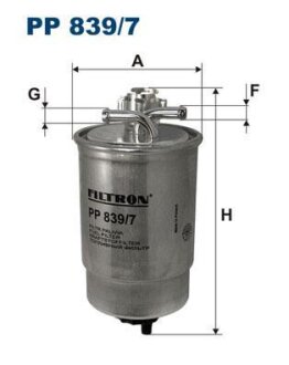 Фільтр паливний FILTRON PP8397