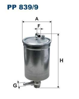 Фільтр паливний FILTRON PP8399