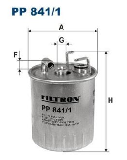 Фільтр паливний FILTRON PP8411